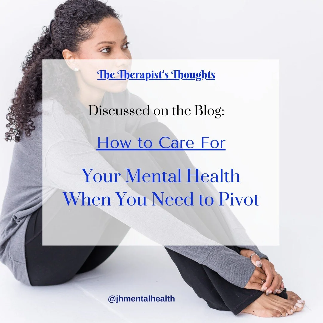 If you're in need of gentle reassurance while you navigate a pause or pivot in your life, this blog topic is for you. With compassion, Jessica Herd, LMHC-D normalizes the often overwhelming emotions that accompany a major life transition and offers r