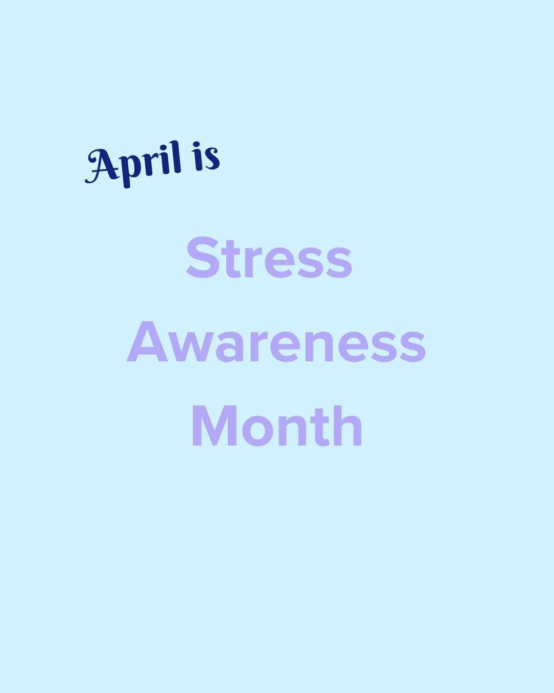 We recognize the challenges, healing, and resilience of many during the month of April. 💙