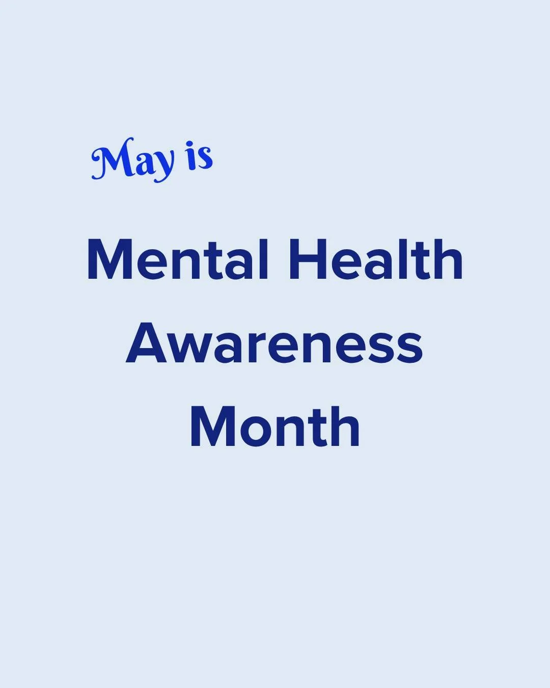 How are you being intentional with your mental health this month?

Are you overdue for your next therapy appointment? 

Maybe you have been procrastinating scheduling that therapy consultation.

When is the last time you scheduled a mental health day