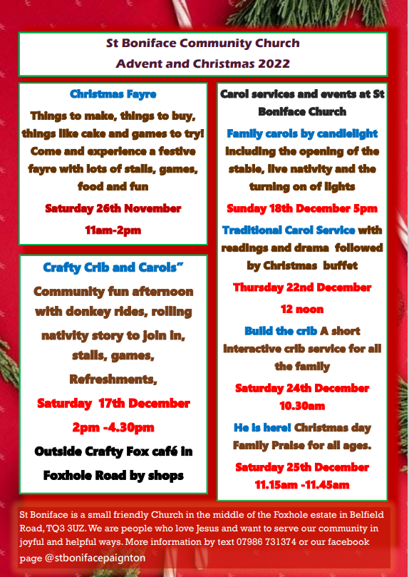 Traditional Carol Service - St Boniface