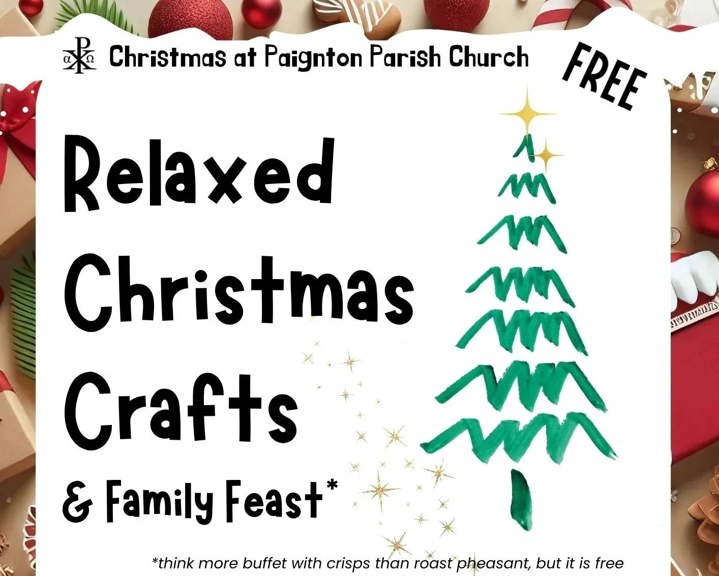 Relaxed Christmas Crafts & Family Feast