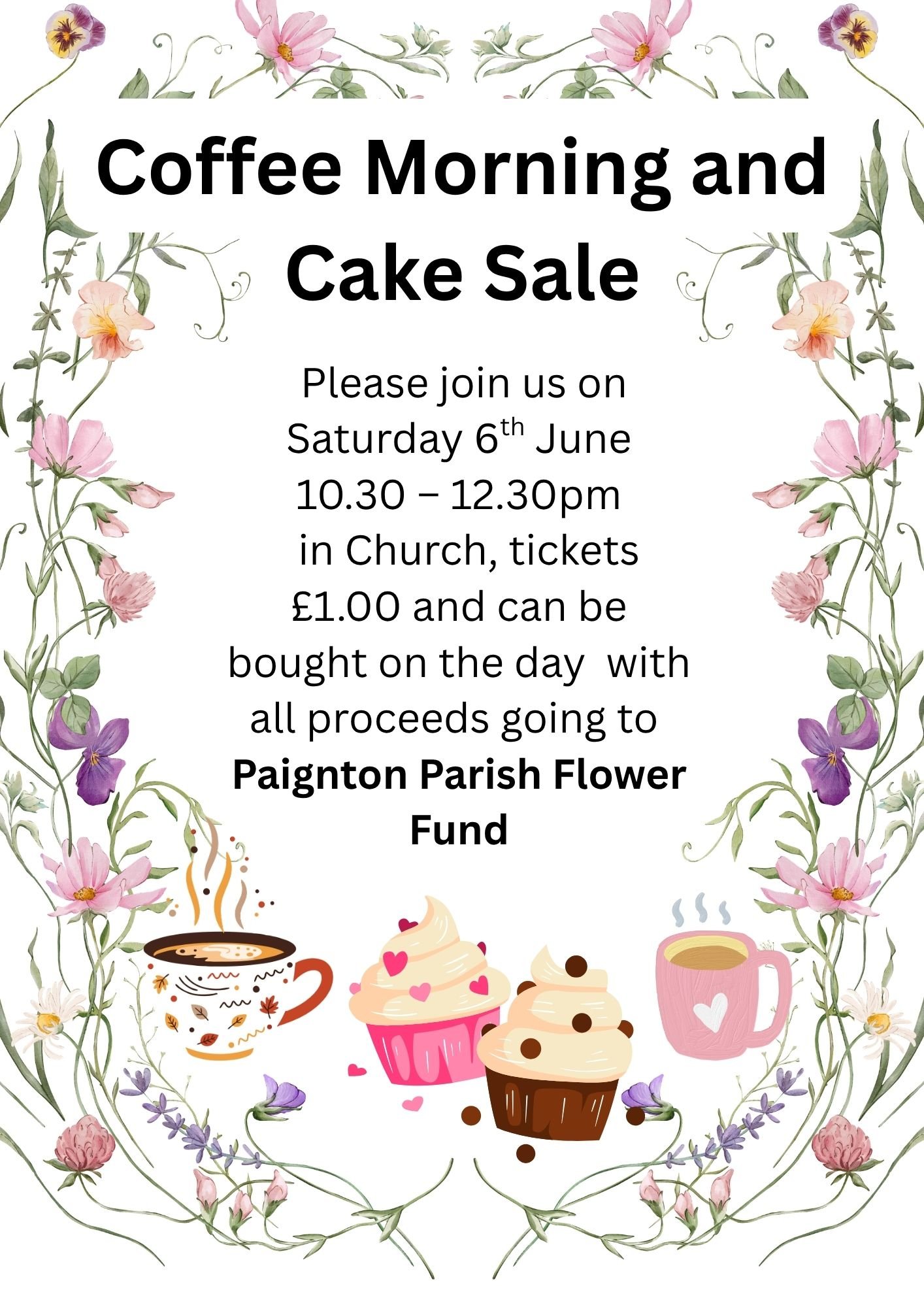 Coffee Morning and Cake Sale