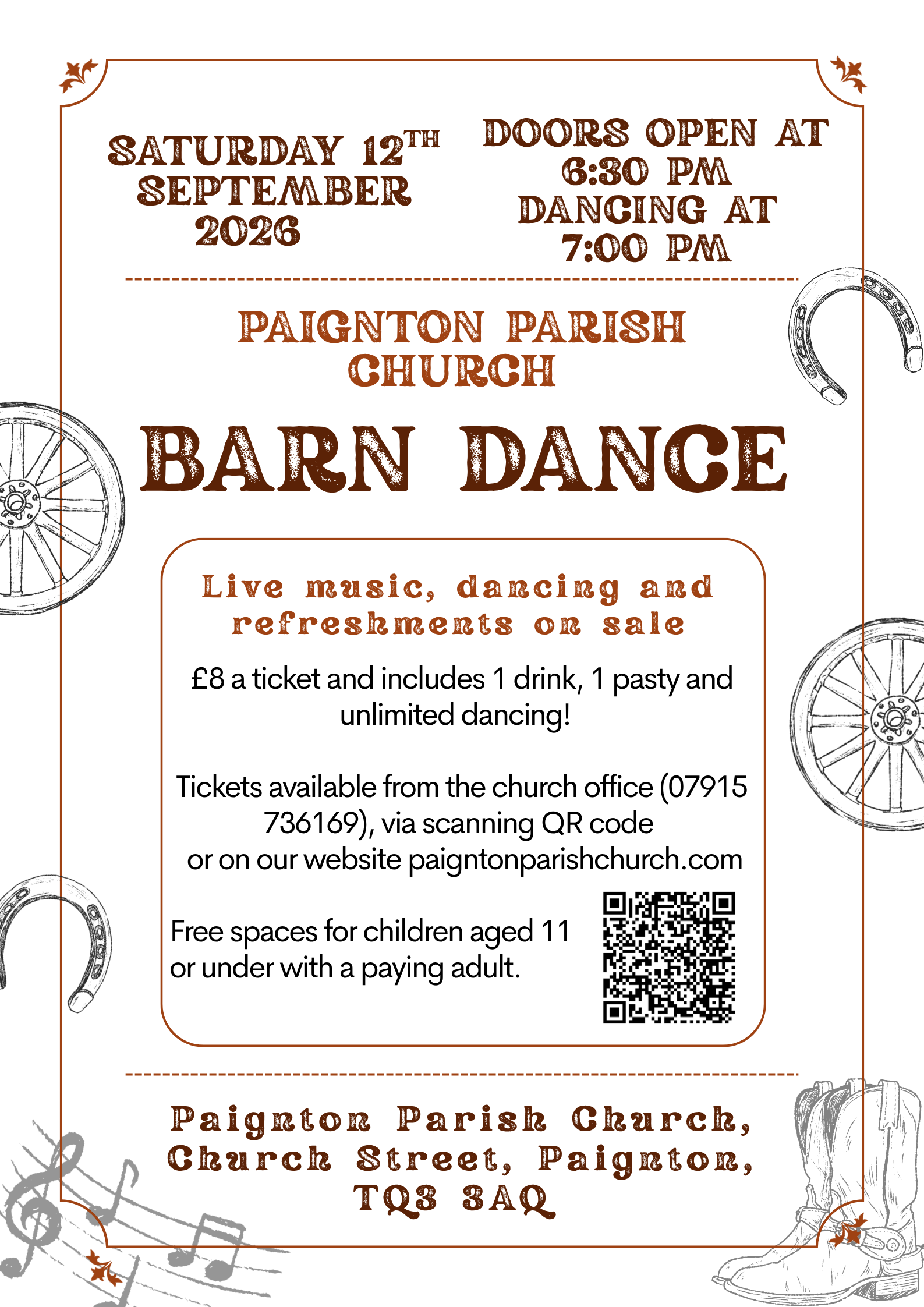 Barn Dance - 12th September