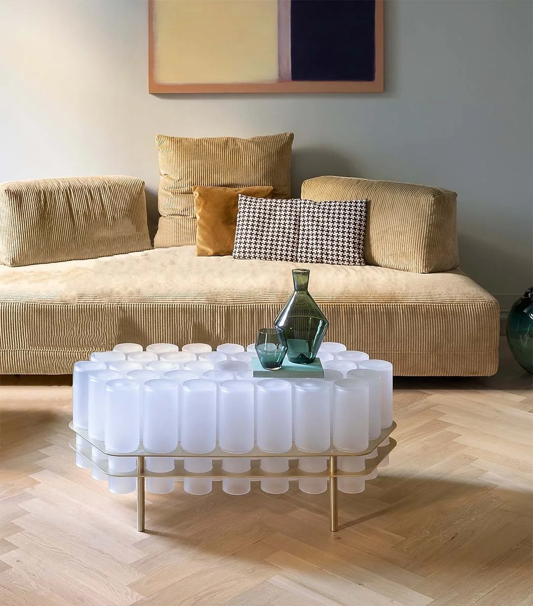 czech glass is known for its remarkable clarity, strength and vibrant colors. nothing speaks higher to that craft than some of @sklostudio’s newest introductions (and some of their classics, of course) — the field 39 table is their newest