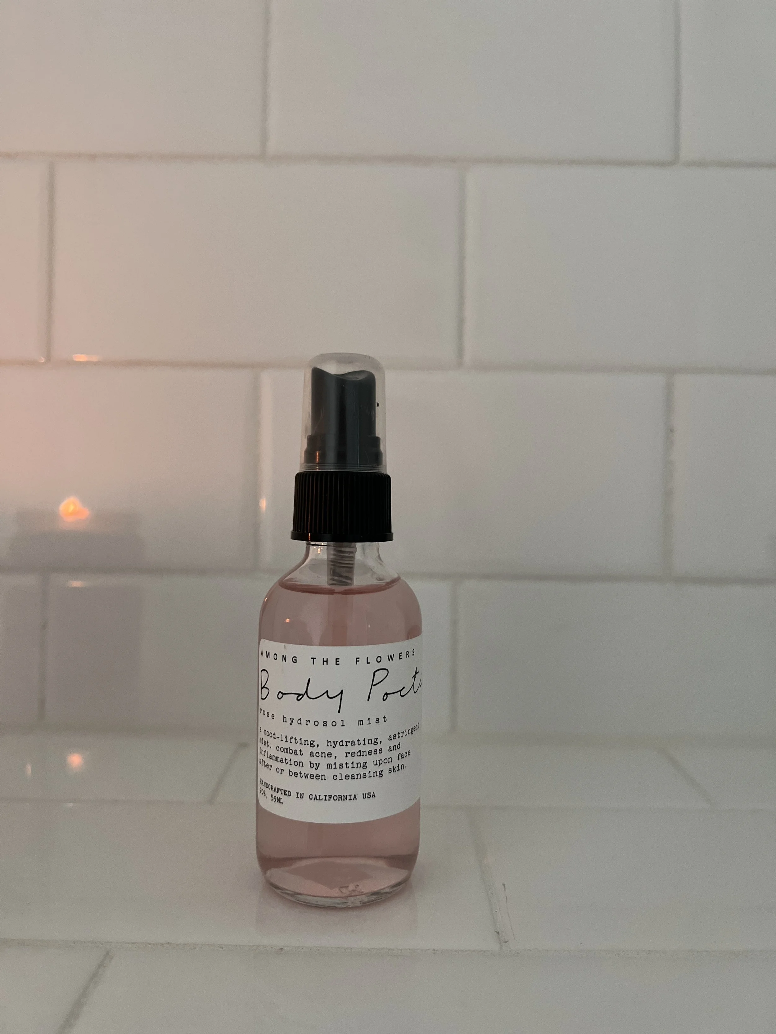 Body Poetic Rose Hydrosol Mist