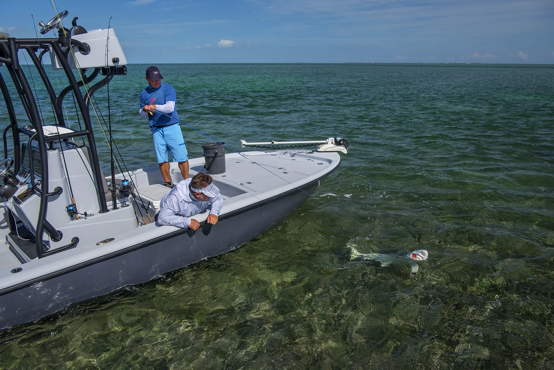 Fly Line Management In A Skiff