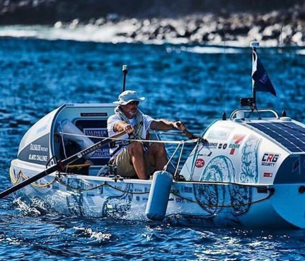 Tim Crockett - 3,000 Miles Across The Atlantic In A 24 Foot Rowboat