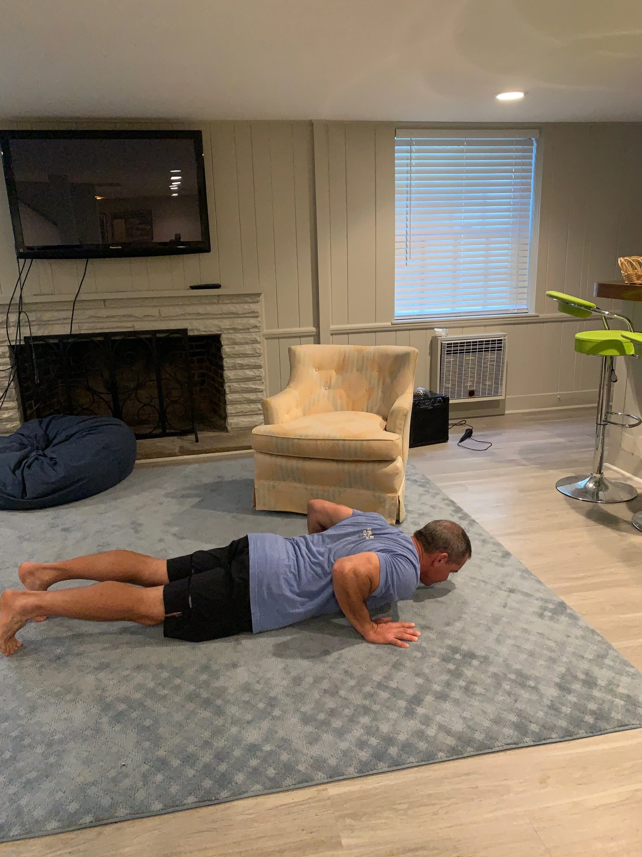 April/May Challenge Continues With Wim Hof And Burpees