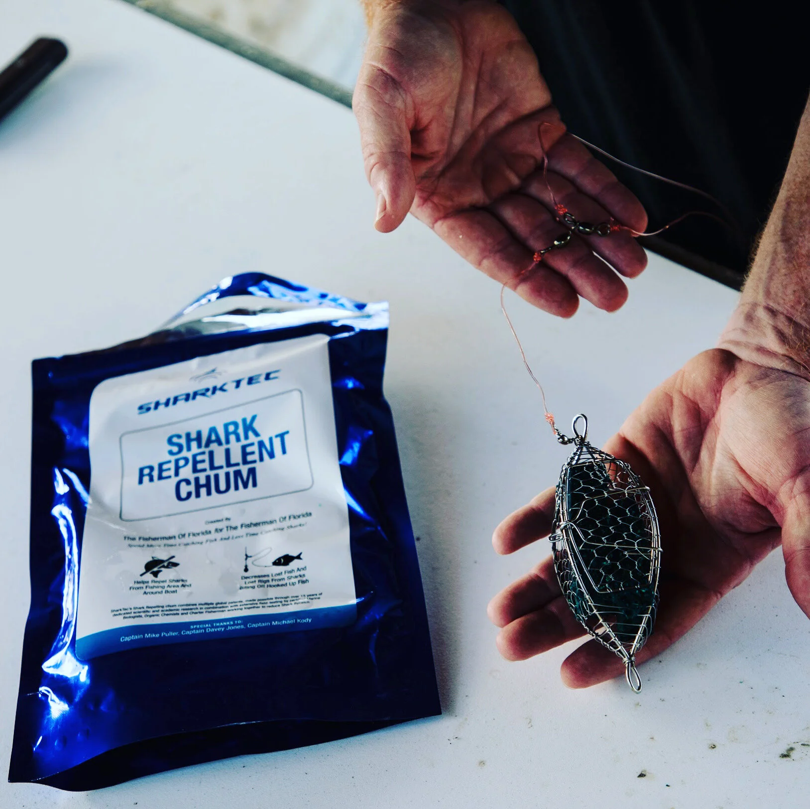 Capt Mike Puller and Dr Patrick Rice - Shark Repellent Technology Among Other Things