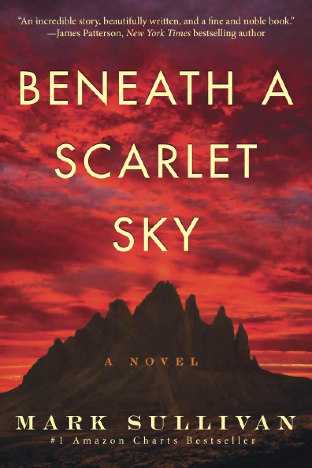 BENEATH A SCARLET SKY