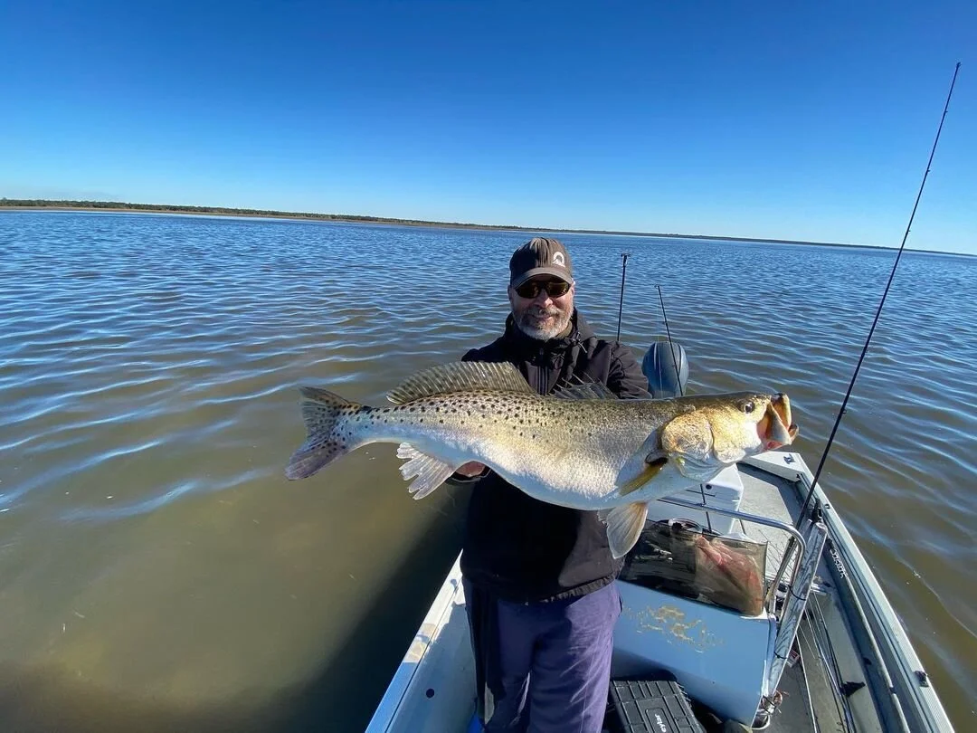 Catching GIANT Sea Trout With Rob Chapman