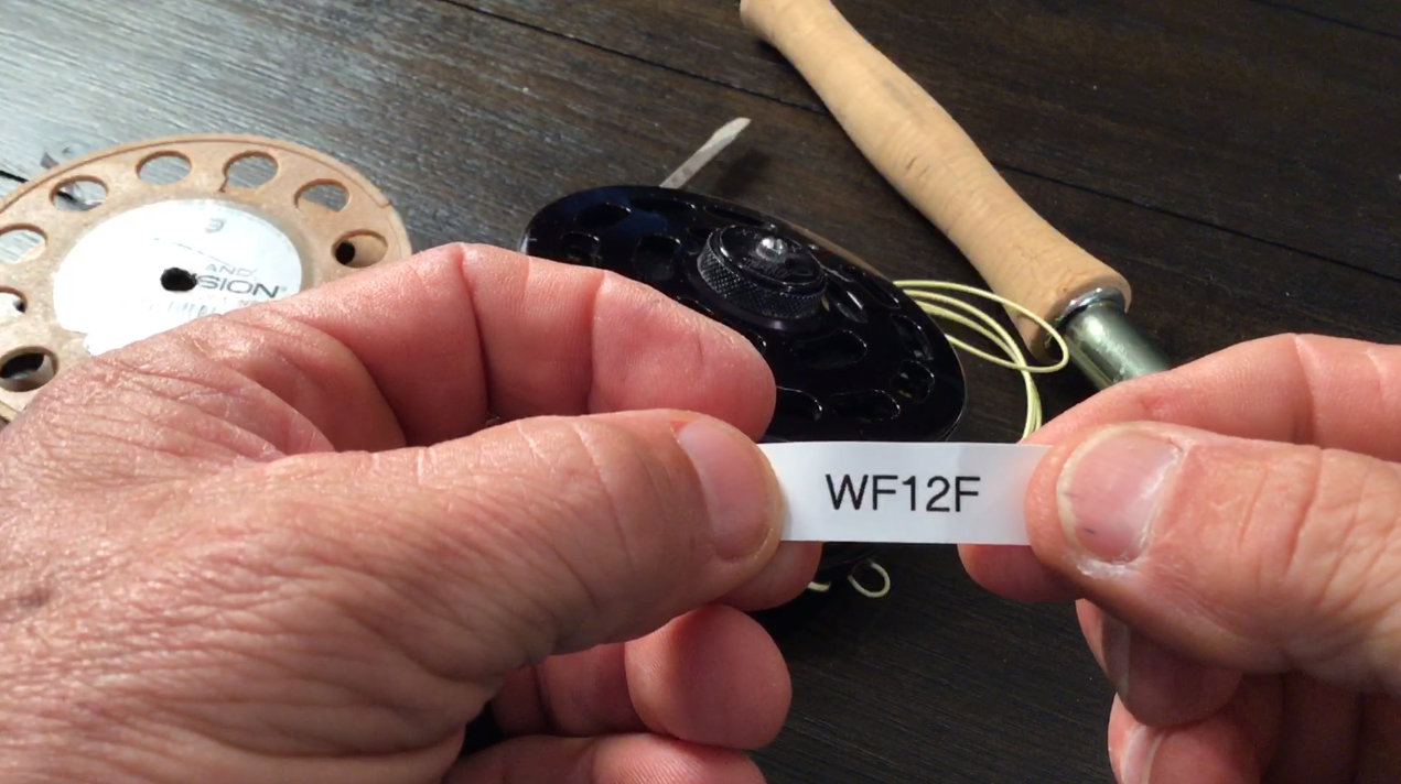 Changing Fly Lines - Labeling