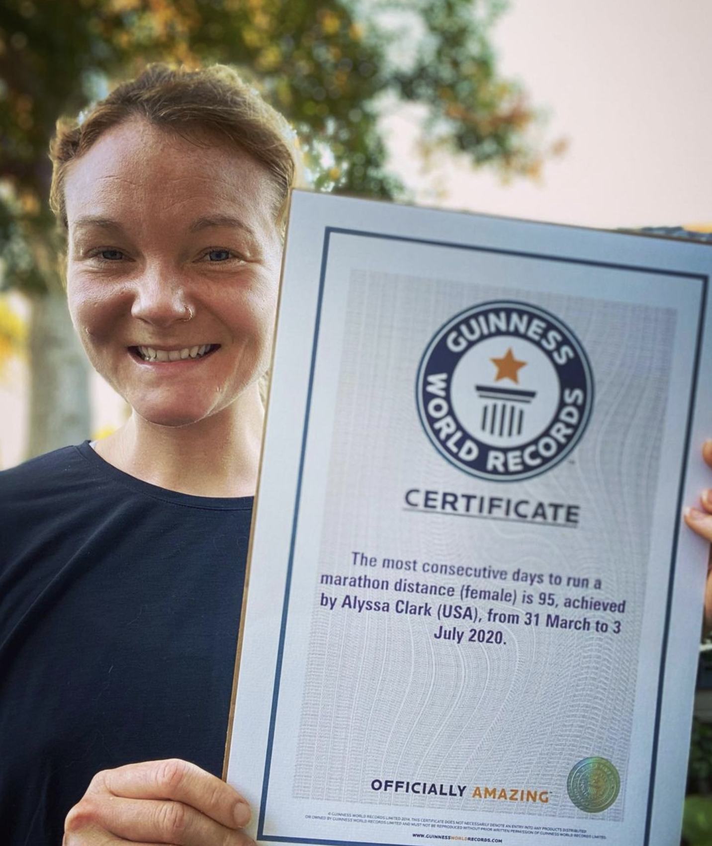 Alyssa Amos Clark - World Record Marathon Holder - EPISODE #591