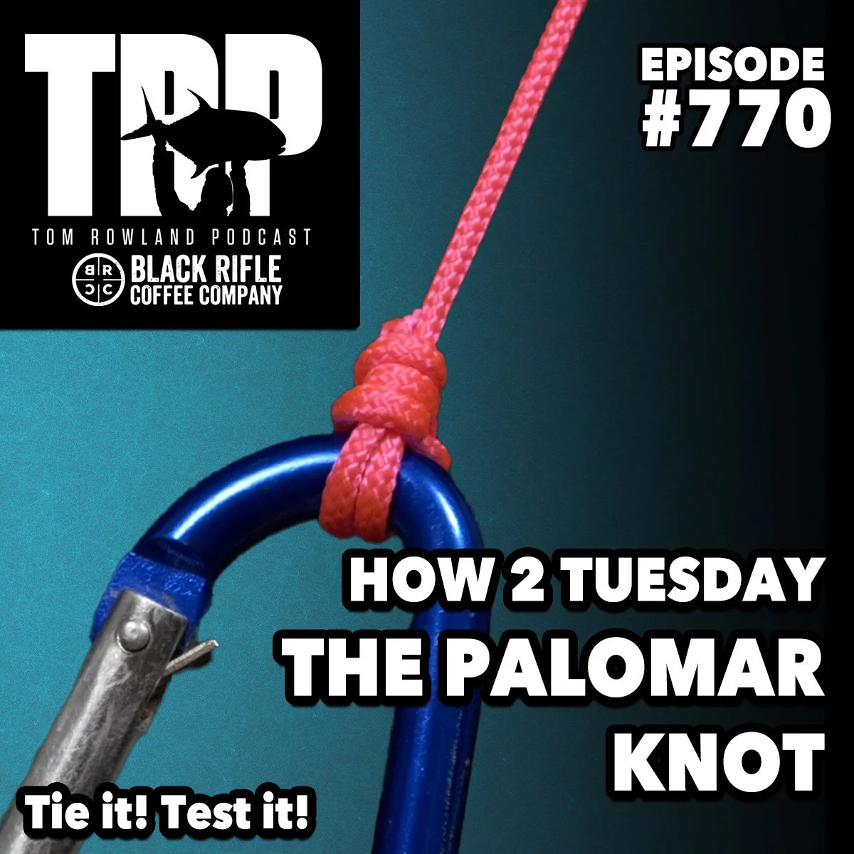 How 2 Tuesday - The Palomar Knot- Tie it! Test it! - Episode #770