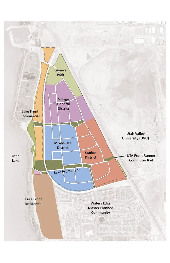 Map Of Vineyard Utah Downtown Vinyard — Geneva Utah