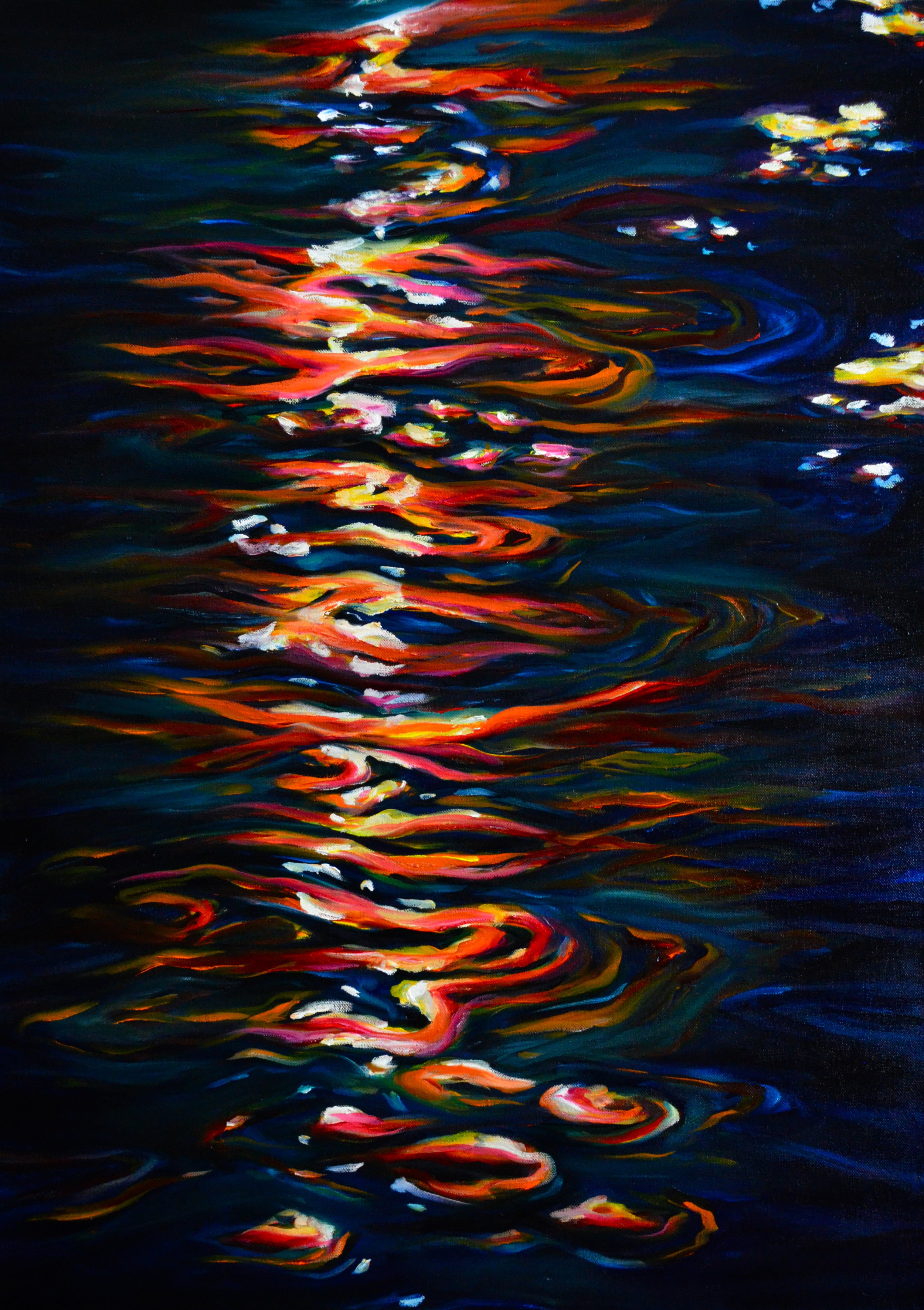 Night Water Ablaze (Copy)