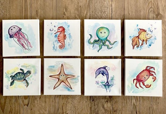 Aquatic Animals — MJ KING ART Aquatic Animals — MJ KING ART