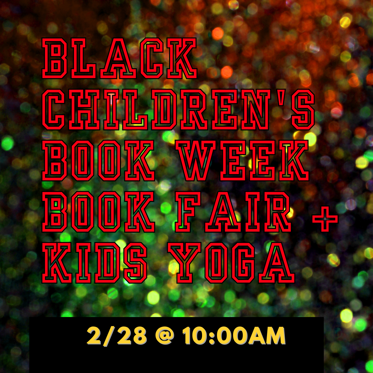 Black Children's Book Week: Book Fair + Kid’s Yoga