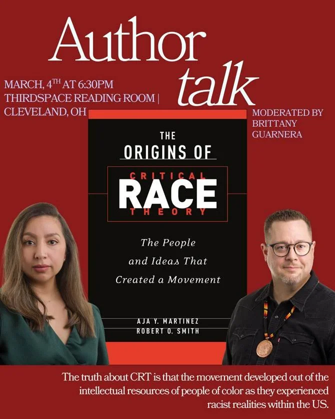Author Talk - The Origins of Critical Race Theory 