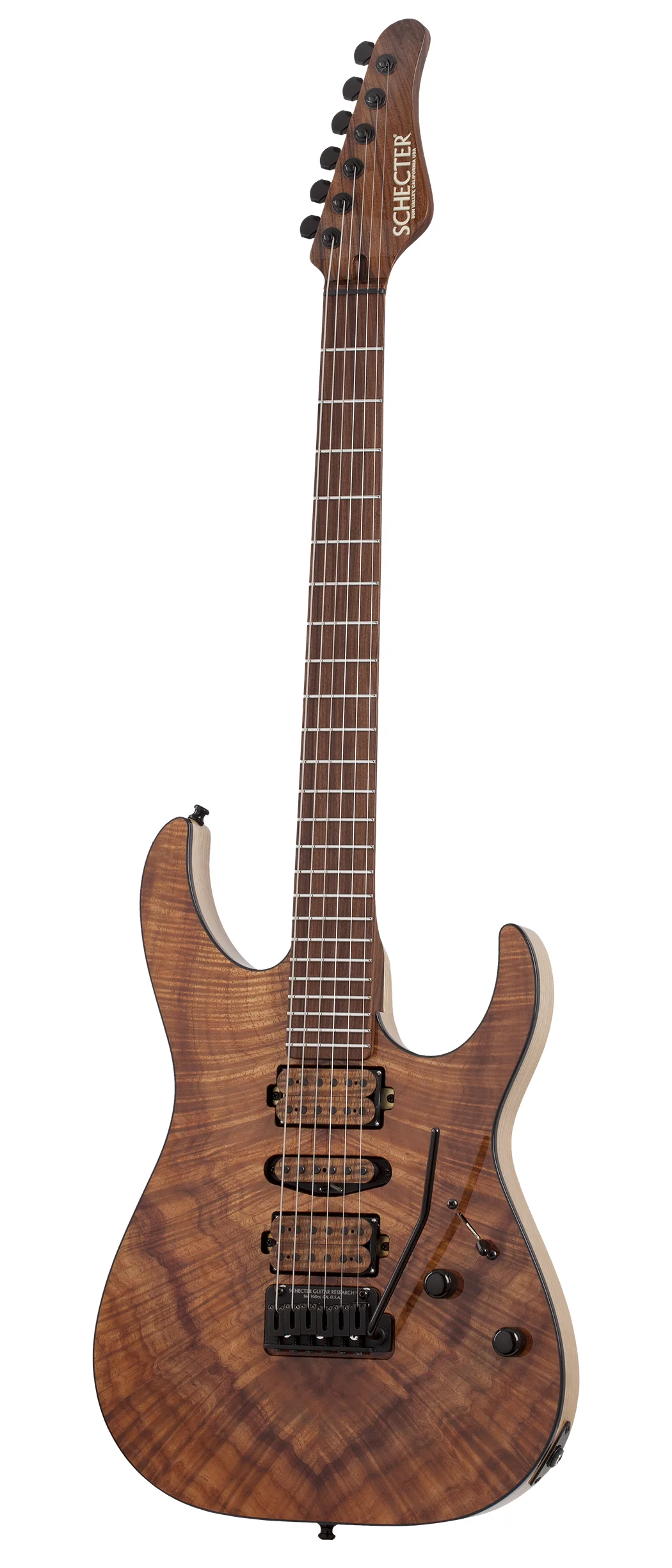 BANSHEE CUSTOM FIGURED KOA NATURAL GLOSS