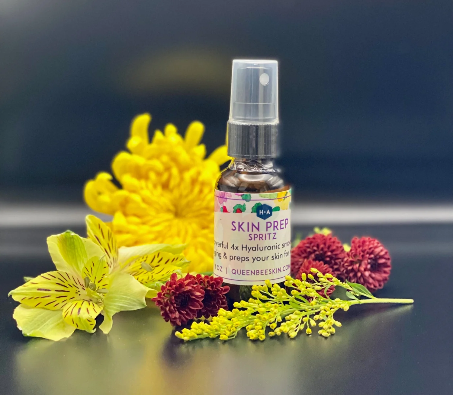 Skin Prep Spritz - 4x Hyaluronic — Queen Bee Organic Skin Care