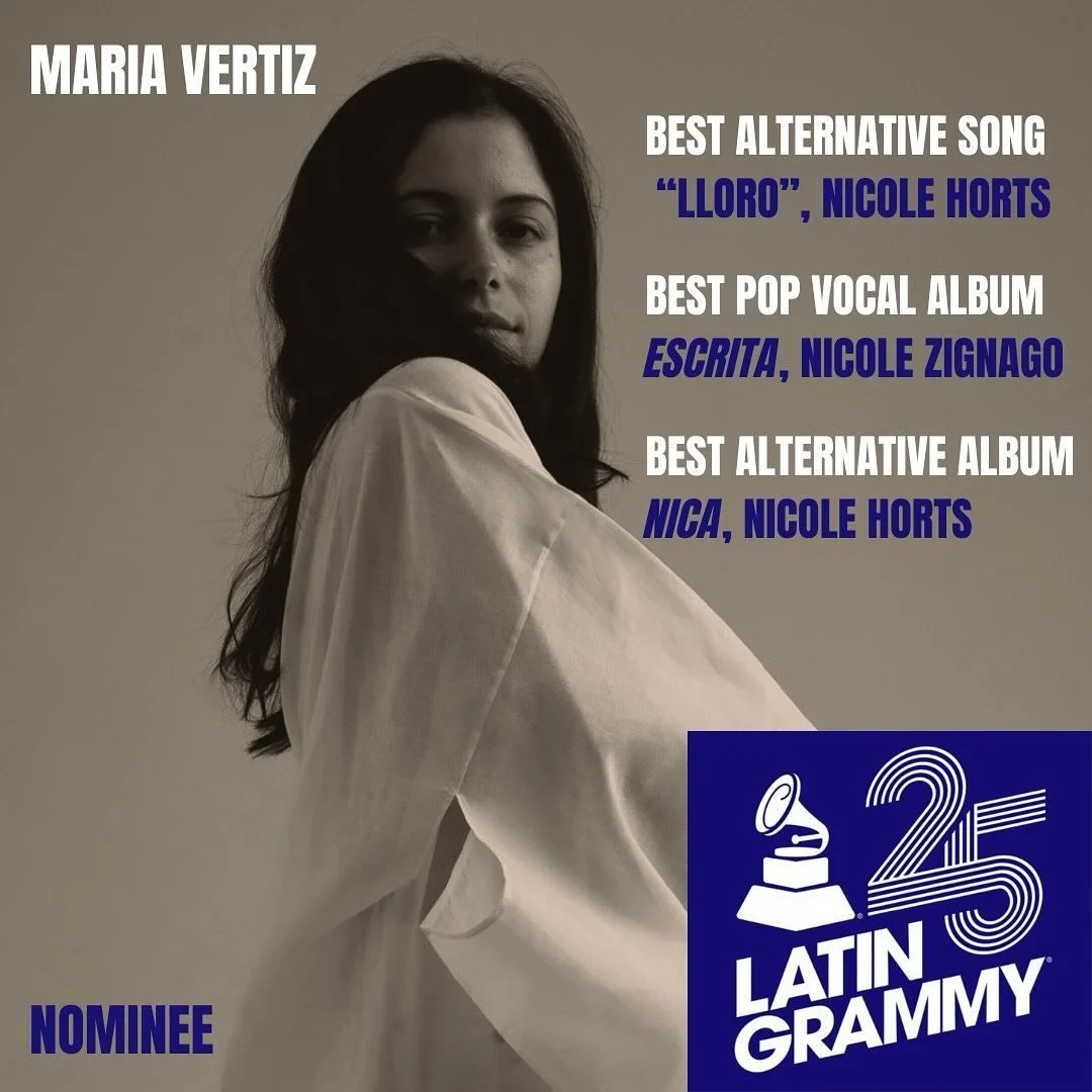 Let&rsquo;s go!! @mariav.wav was nominated today for 3 @latingrammys awards 💗🔥
