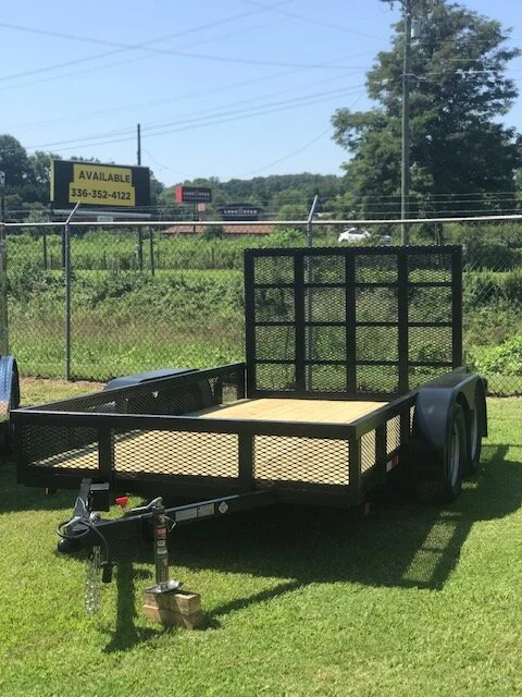 6x12 Tandem Axle Utility Trailer