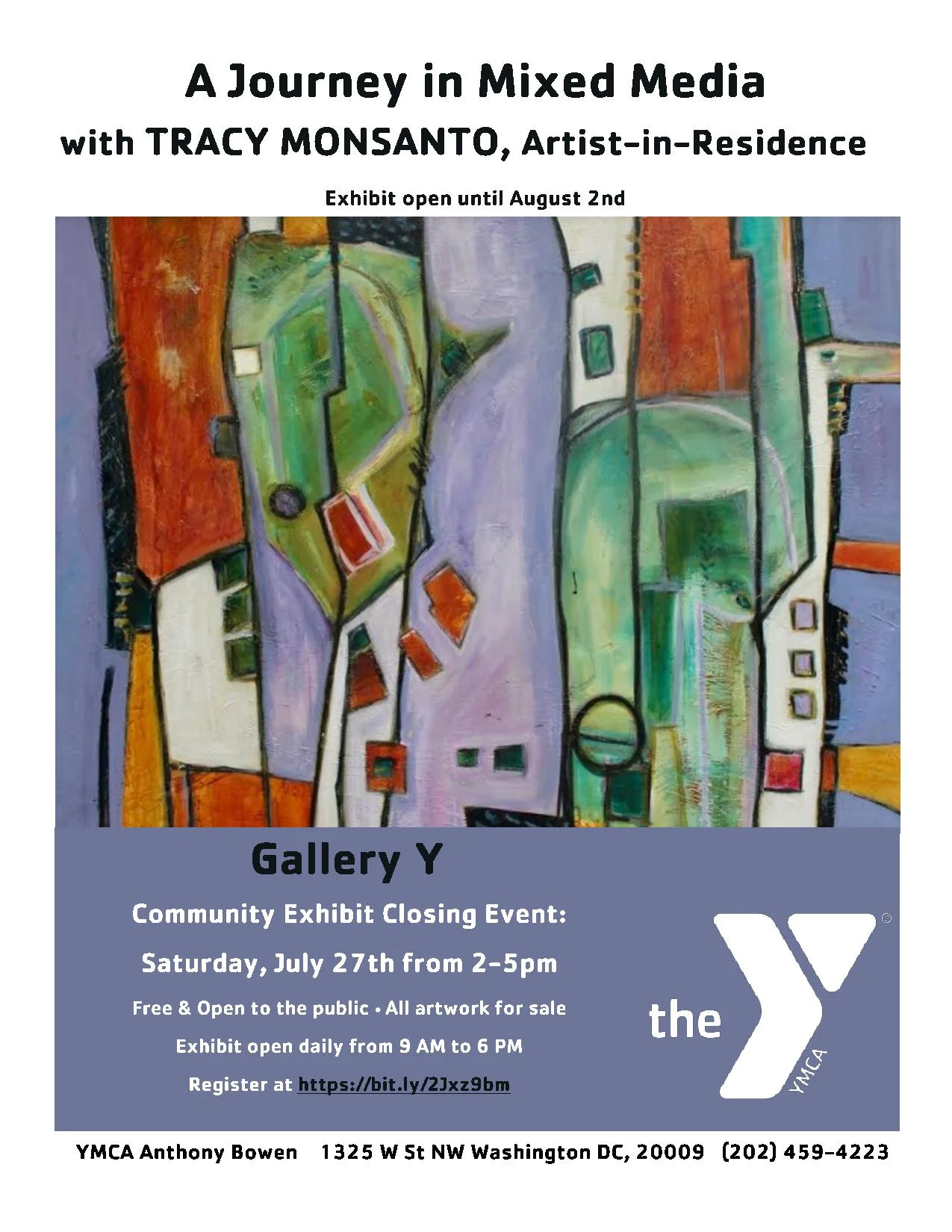 A Journey in Mixed Media with TRACY MONSANTO, Artist-in-Residence