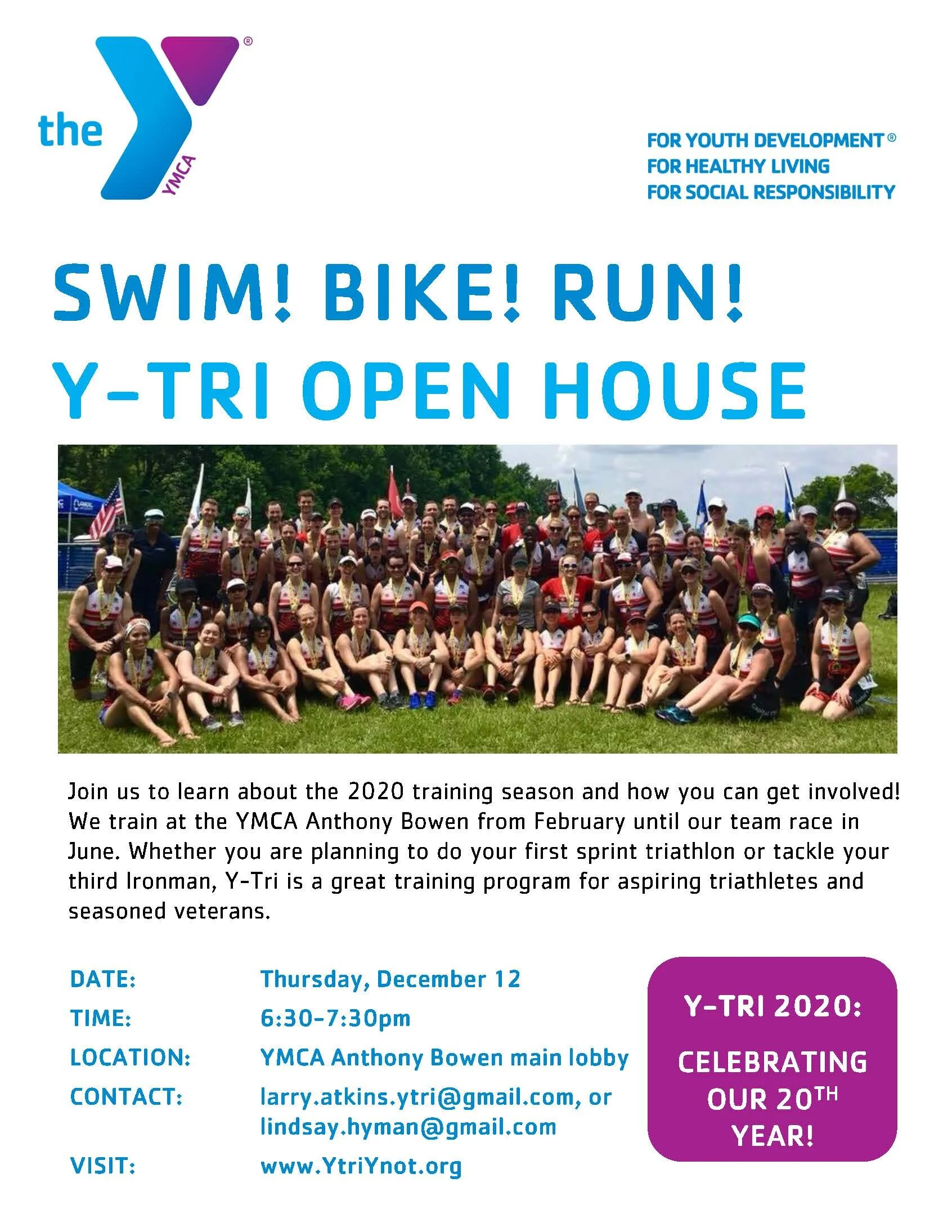 Events Ymca Anthony Bowen