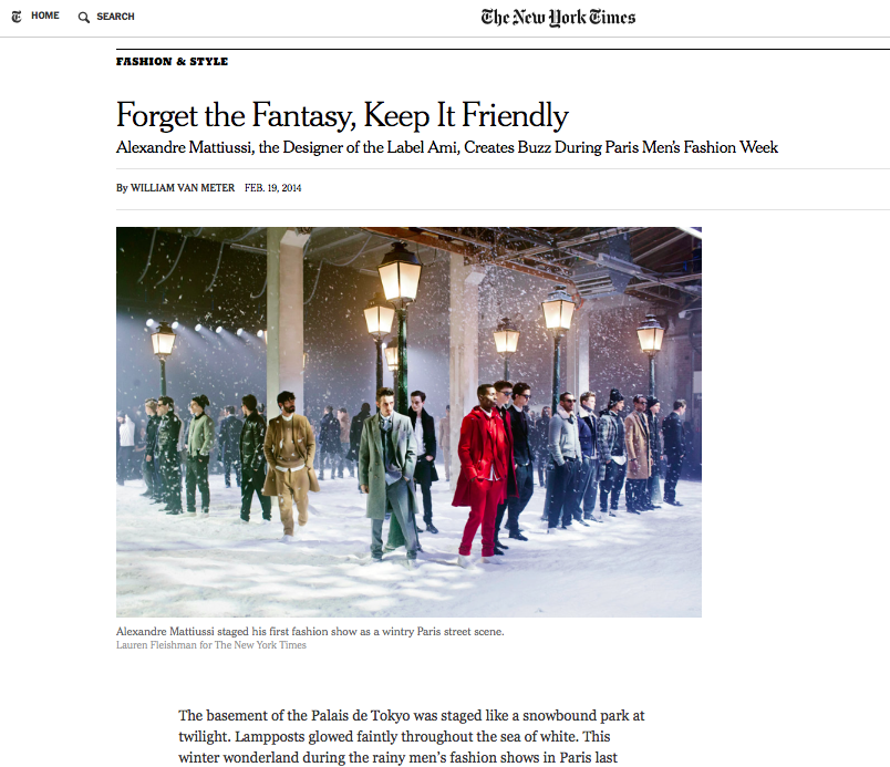 New York Times: Forget the Fantasy, Keep It Friendly