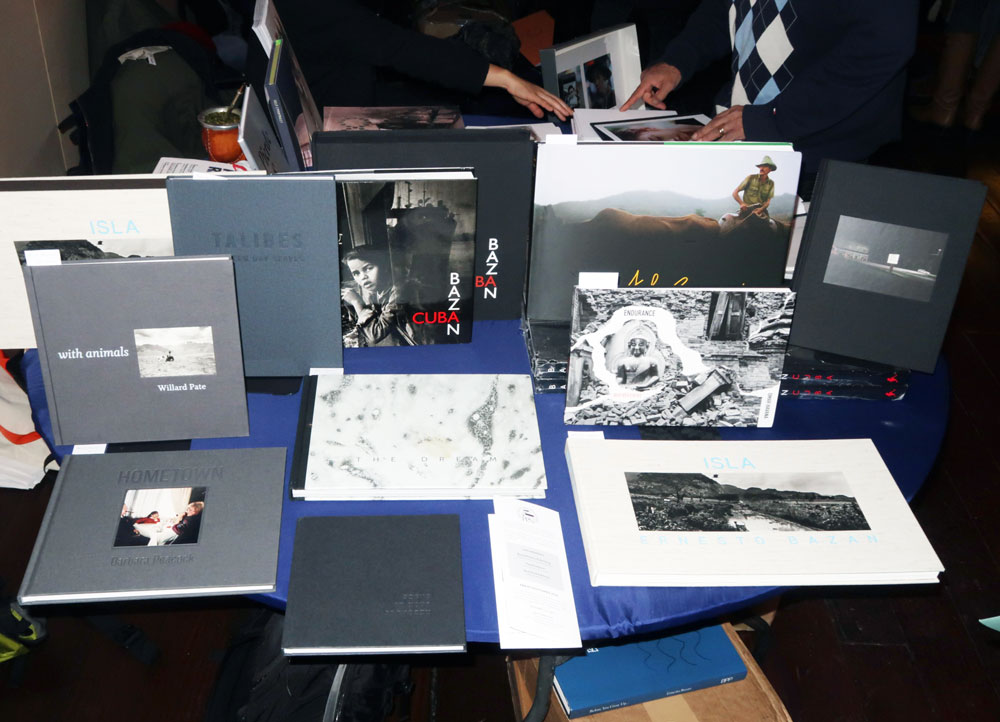Photobook Publishers Network table at Polycopies 2016