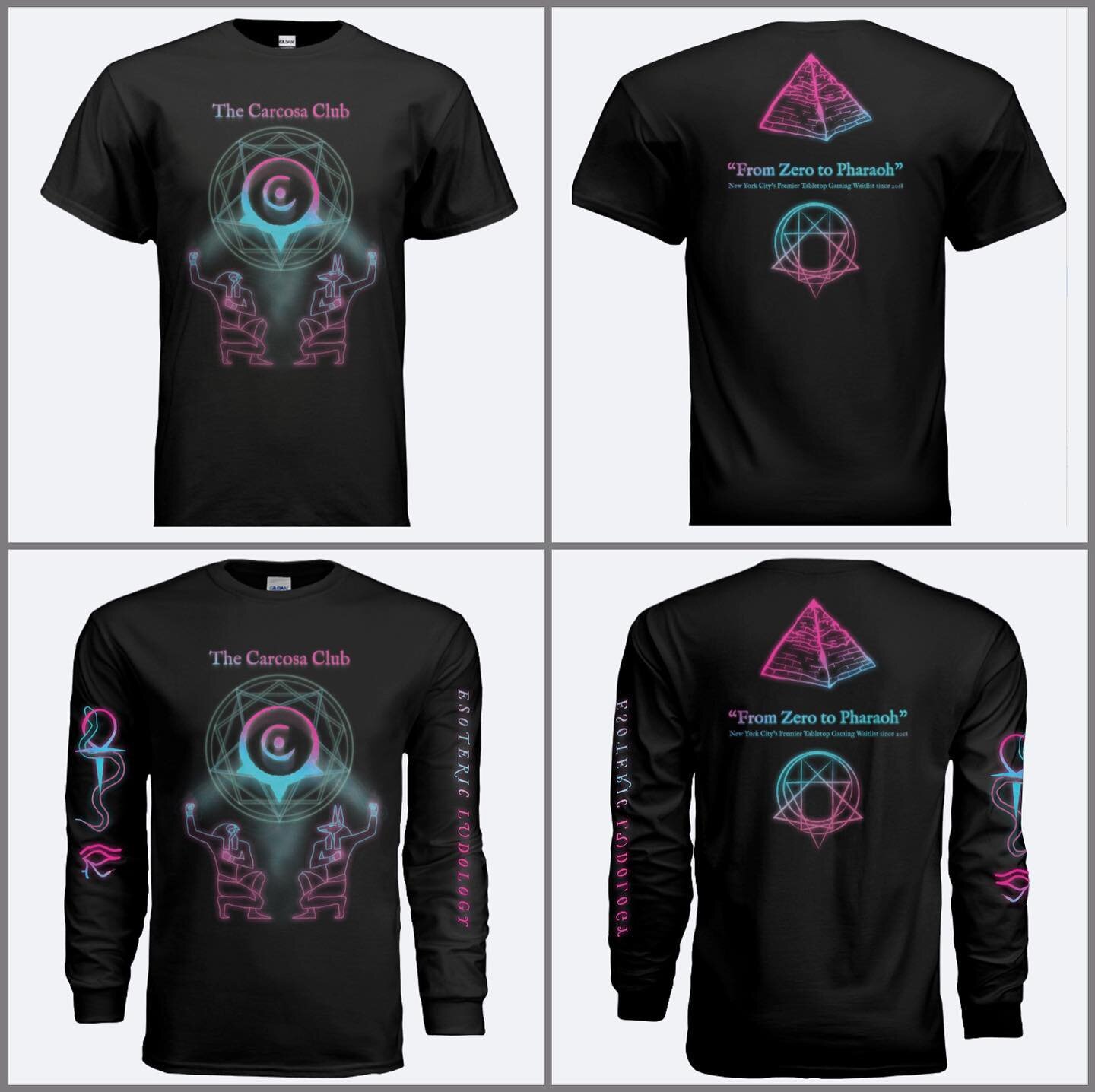 Carcosa 2020 Shirts Available For Preorder!

Hello Carcosans! We will have more details on our grand reopening soon. In the meantime, we are pleased to announce a preorder for our fresh new 2020 Carcosa shirts.

We have two styles available: a short 