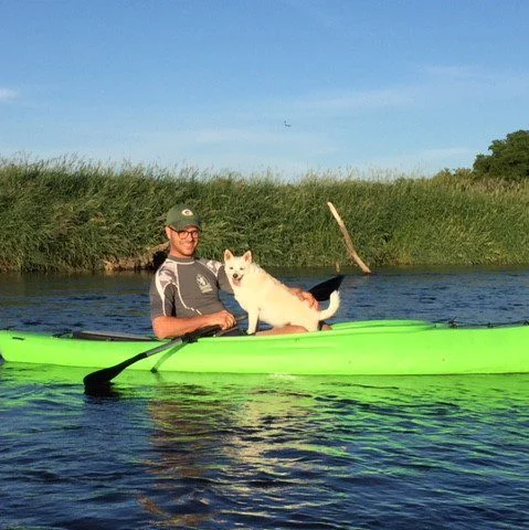 Kayaking with Trudy