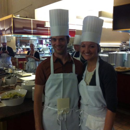 Our first cooking class!