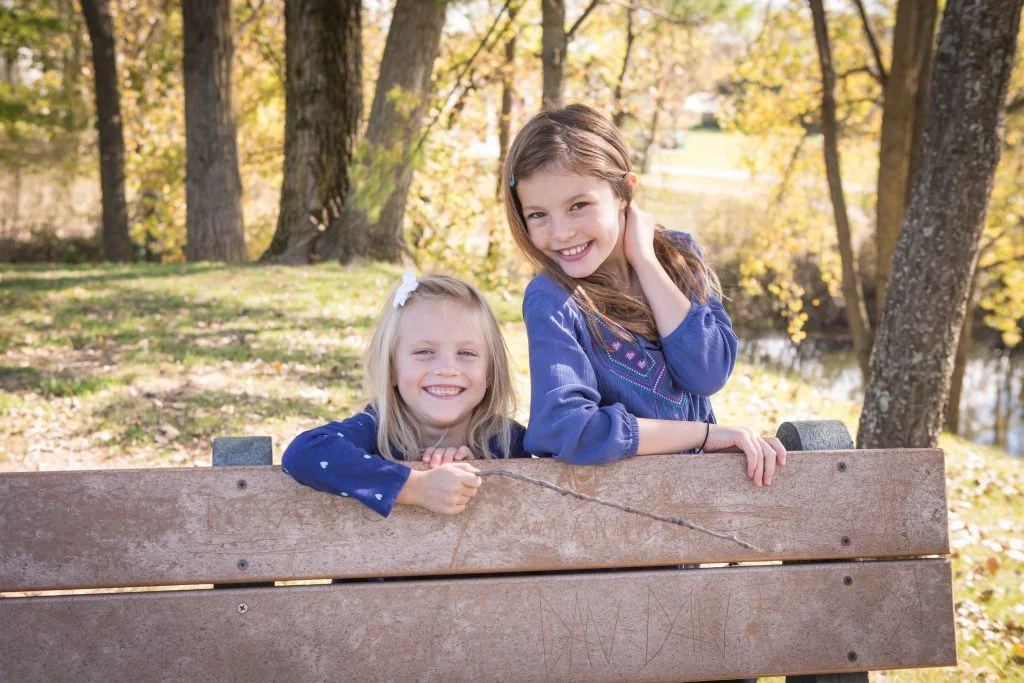 Ashlyn (left) and Addison (right) in the summer of 2016.