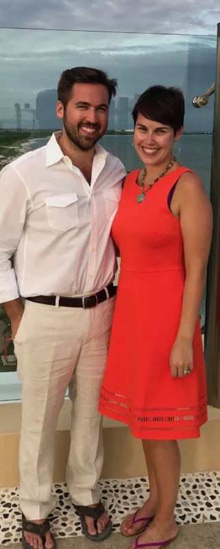 We traveled to Mexico, where Kevin officiated one of our friend’s wedding.