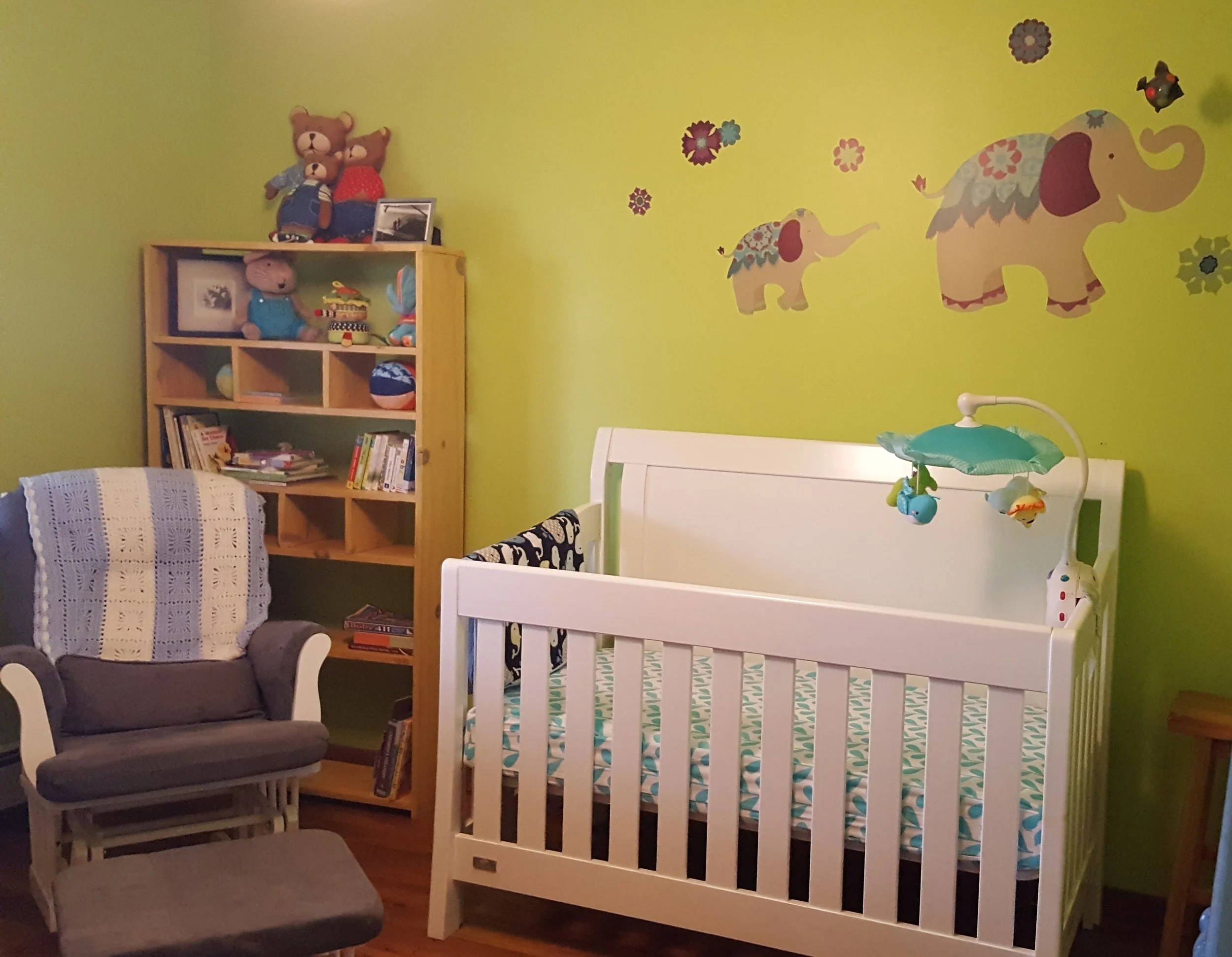 the nursery is all set up