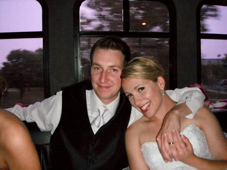 aww.. we were babies back then. but seriously, this photo is both of our most favorite from our wedding day.
