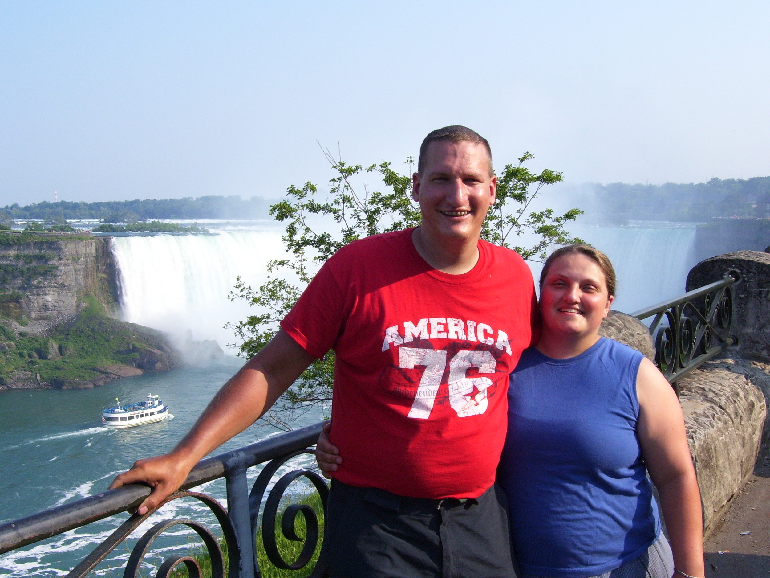 just got off the maid of the mist at niagara falls