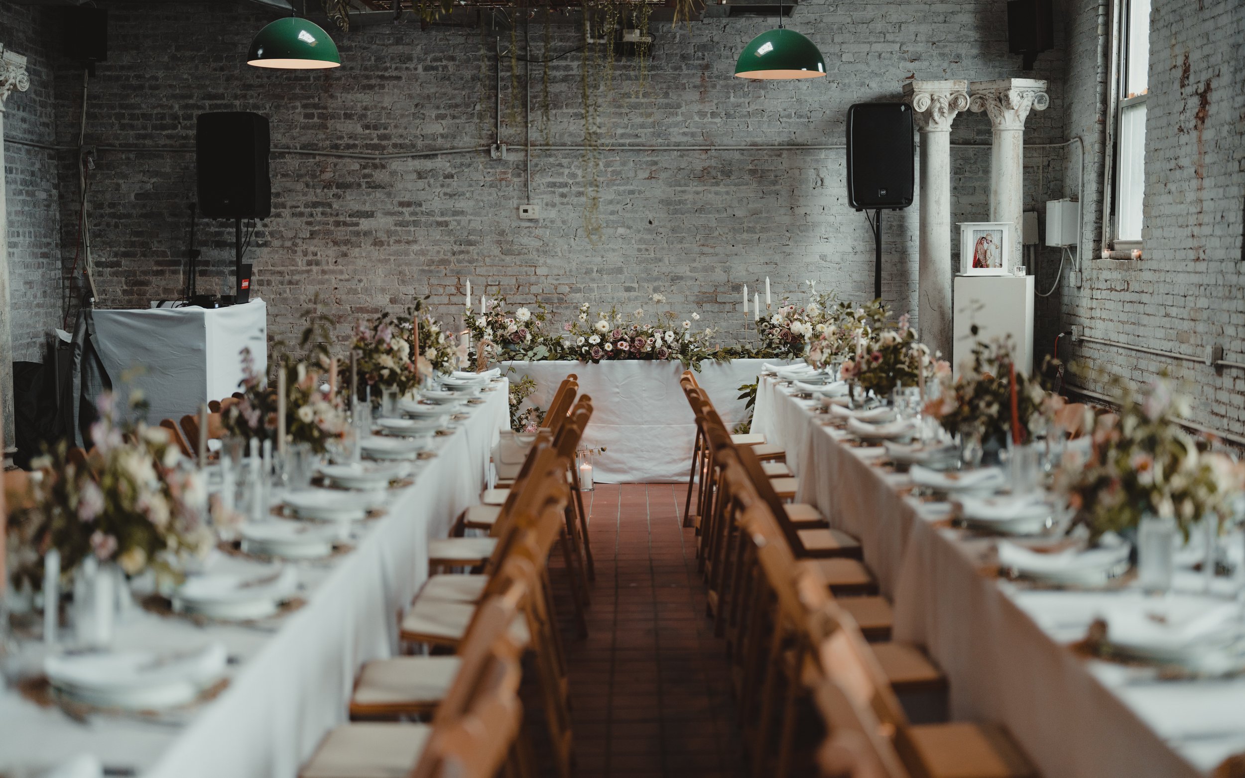 rustic industrial venue space by marlow events