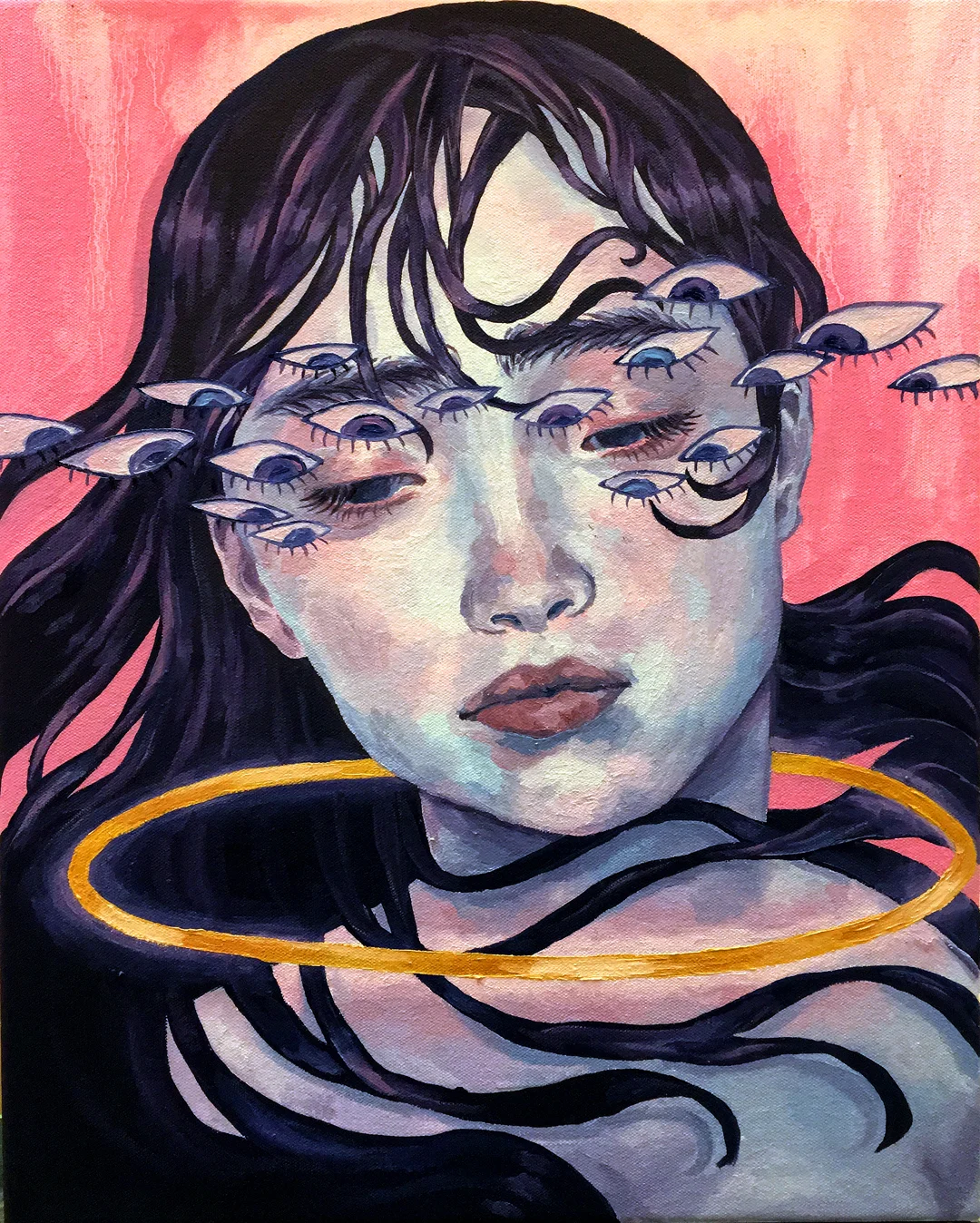 "The Diamond," Oil on canvas, 2017