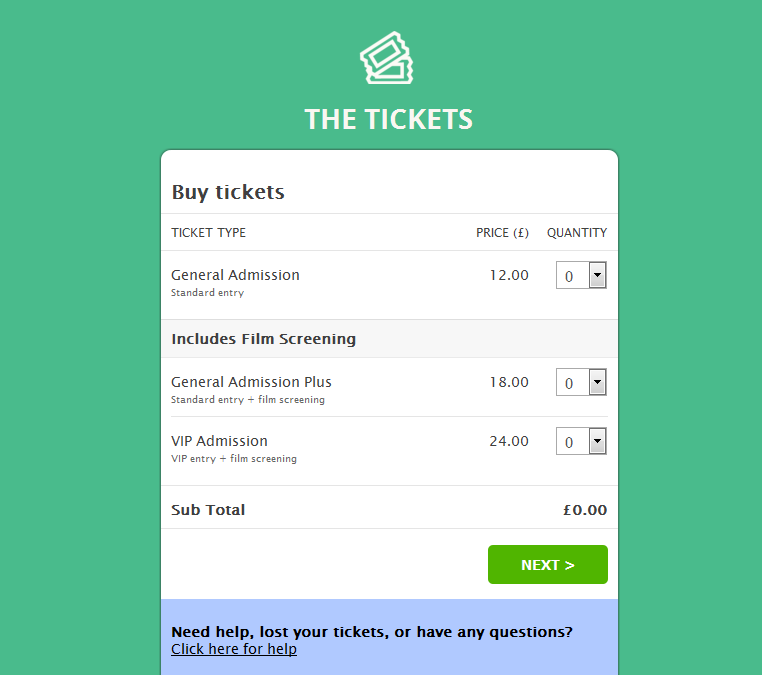 tickets done