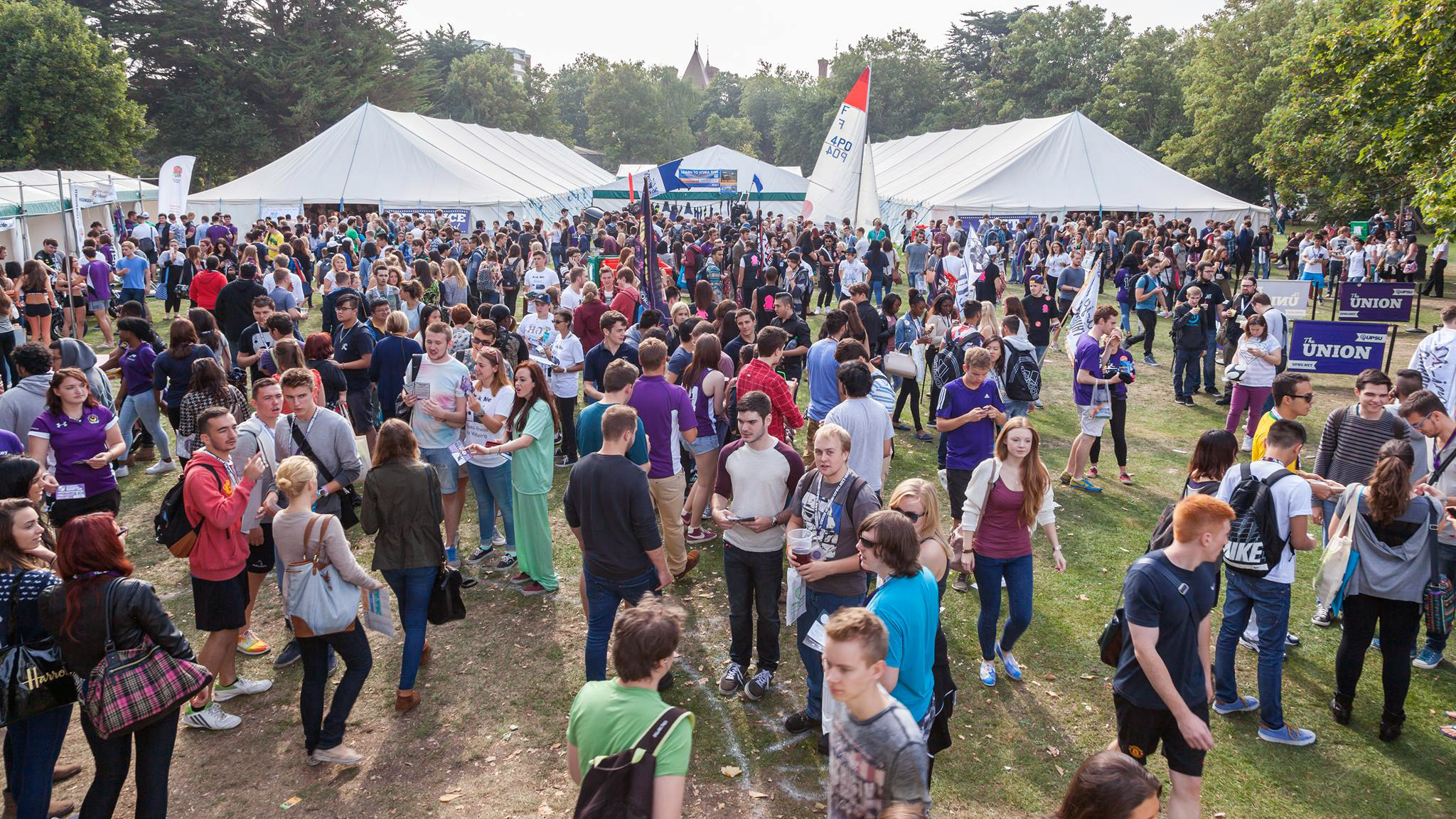 UPSU Freshers’ FaYRE. Photo courtesy of mike cooter www.makelightwork.com
