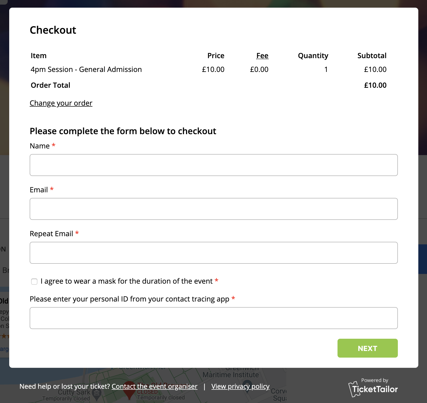 How to collect data from attendees