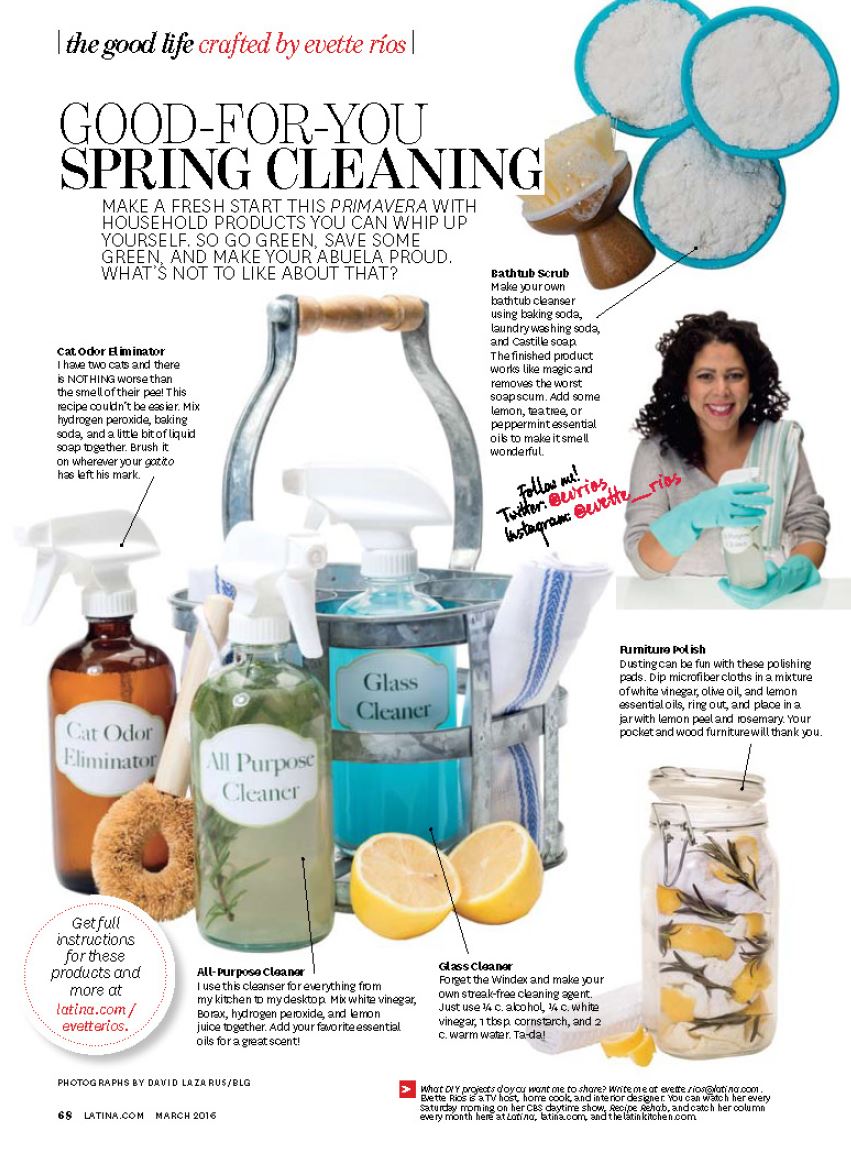 Latina Good for You Spring Cleaning