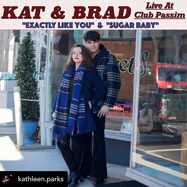 Exciting news for tonight and Friday!

Tonight, catch @kathleen.parks live on the show &ldquo;All Together Now&rdquo; on Broadband via Facebook at 7p!

And Friday, @katbradband releases their NEW single, recorded live at @clubpassim in March!  Check 