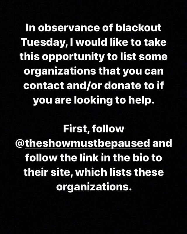 This last few weeks have been absolutely shameful for our country.  Sadly, it is nothing new to us.  The Black Community needs everyone&rsquo;s support right now, and there are countless ways to help.  I have listed a few organizations here and in my