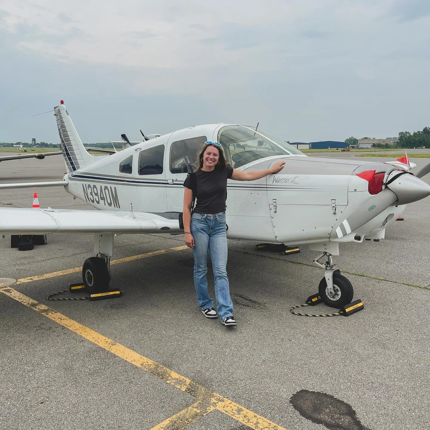 First flying lesson. ✔️ I&rsquo;ve always believed bucket list items are meant to be crossed off&hellip;not sit there waiting until the &ldquo;perfect&rdquo; time. Thank you to my incredible friends for helping make this happen. Checking on all your 