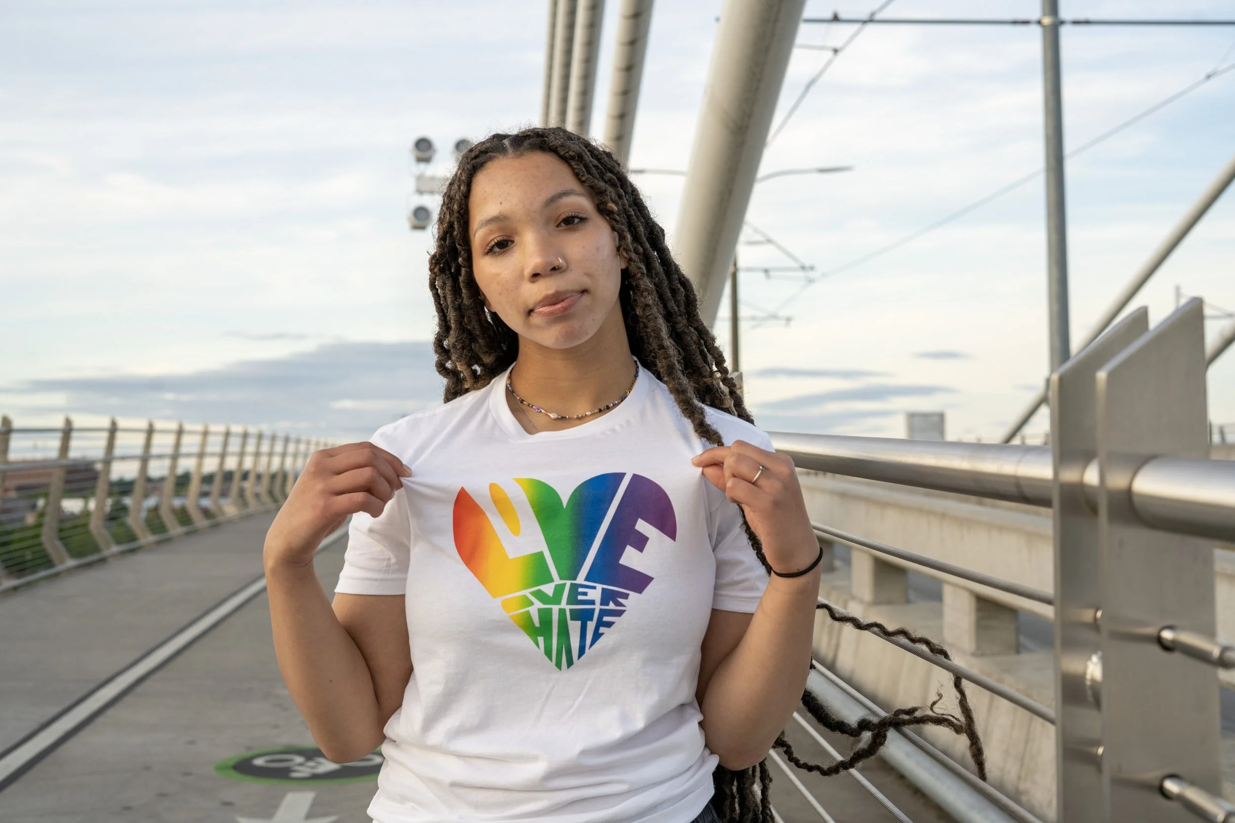 Love Over Hate Pride Tee