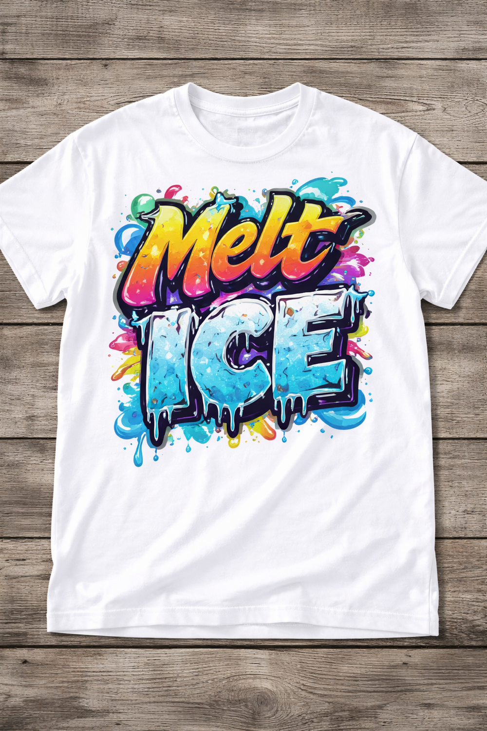 ICE Melts Tee - Bold Statement Shirt for Social Justice — Mimi's